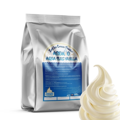 Aromio Aqua Plus Vanilyalı Soft Dondurma Tozu