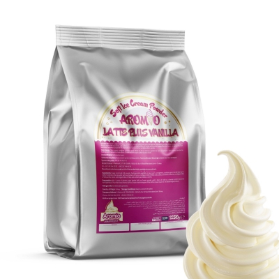 Aromio Latte Plus Vanilyalı Soft Dondurma Tozu